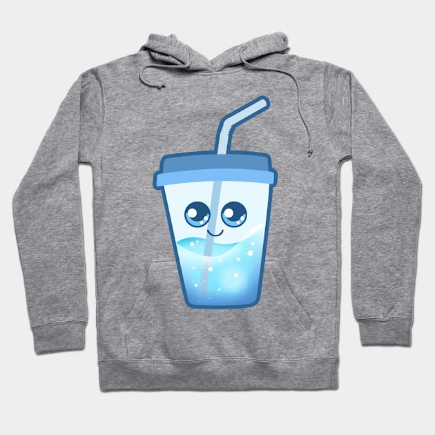 Cute Coffee Cup Hoodie by BrightLightArts